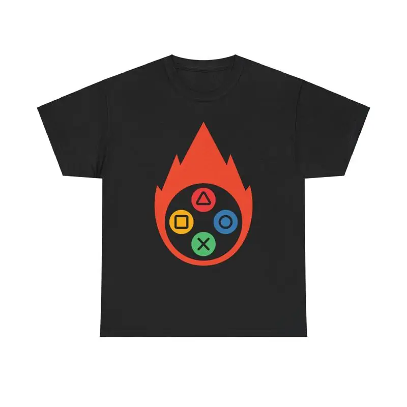 Esports Gaming Free Fire - ゲームオンファイアーTシャツ ゲーマー ゲーミング eスポーツ 対戦型ゲーム コンソール