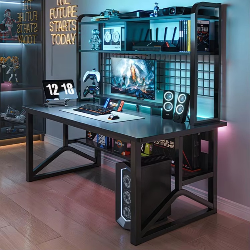 モダンで耐久性のあるメタル+MDF製eスポーツゲーミングデス - Esports Gaming School のレビューと価格