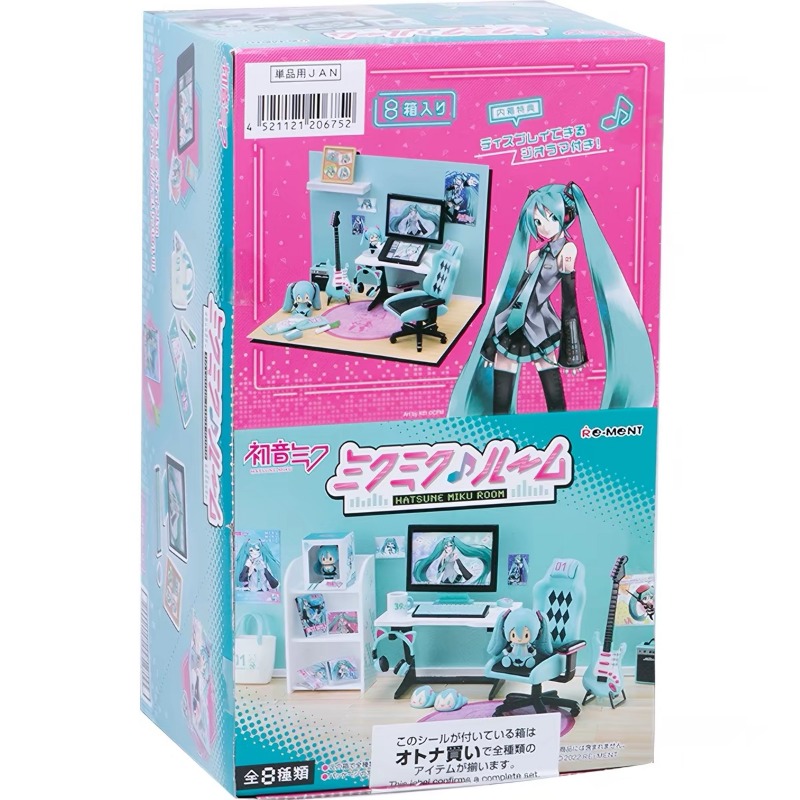 箱入り8個セット 本物のアニメ初音ミク ミニチュア ゲーミン - Esports Gaming Free Fire のレビューと価格