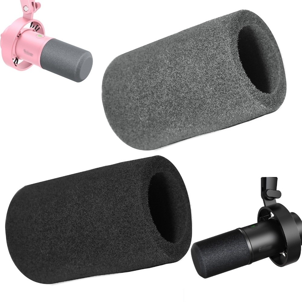 1Pc 交換用マイクウィンドスクリーンカバー植毛スポンジフォ - Sound Dampening Foam のレビューと価格