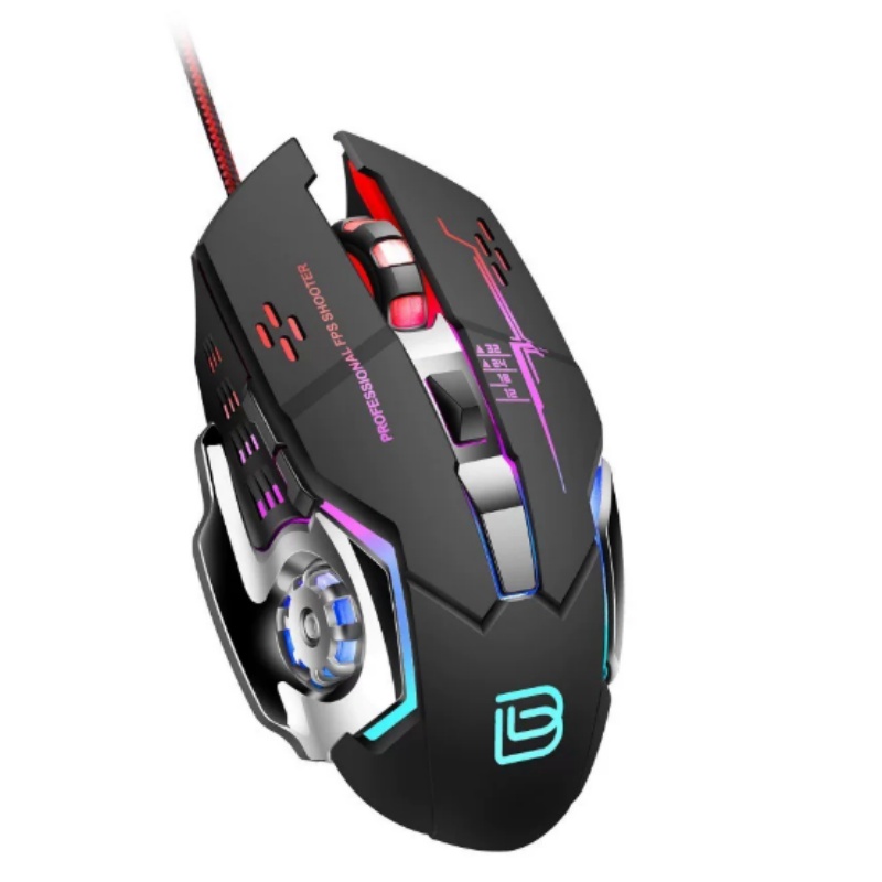 BAJEAL G8 有線USBゲーミングマウス、6Dマクロプ - Esports Gaming Free Fire のレビューと価格