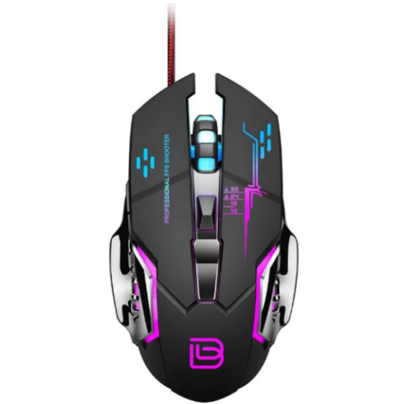 BAJEAL G8 有線USBゲーミングマウス、6Dマクロプ - Esports Gaming Free Fire のレビューと価格