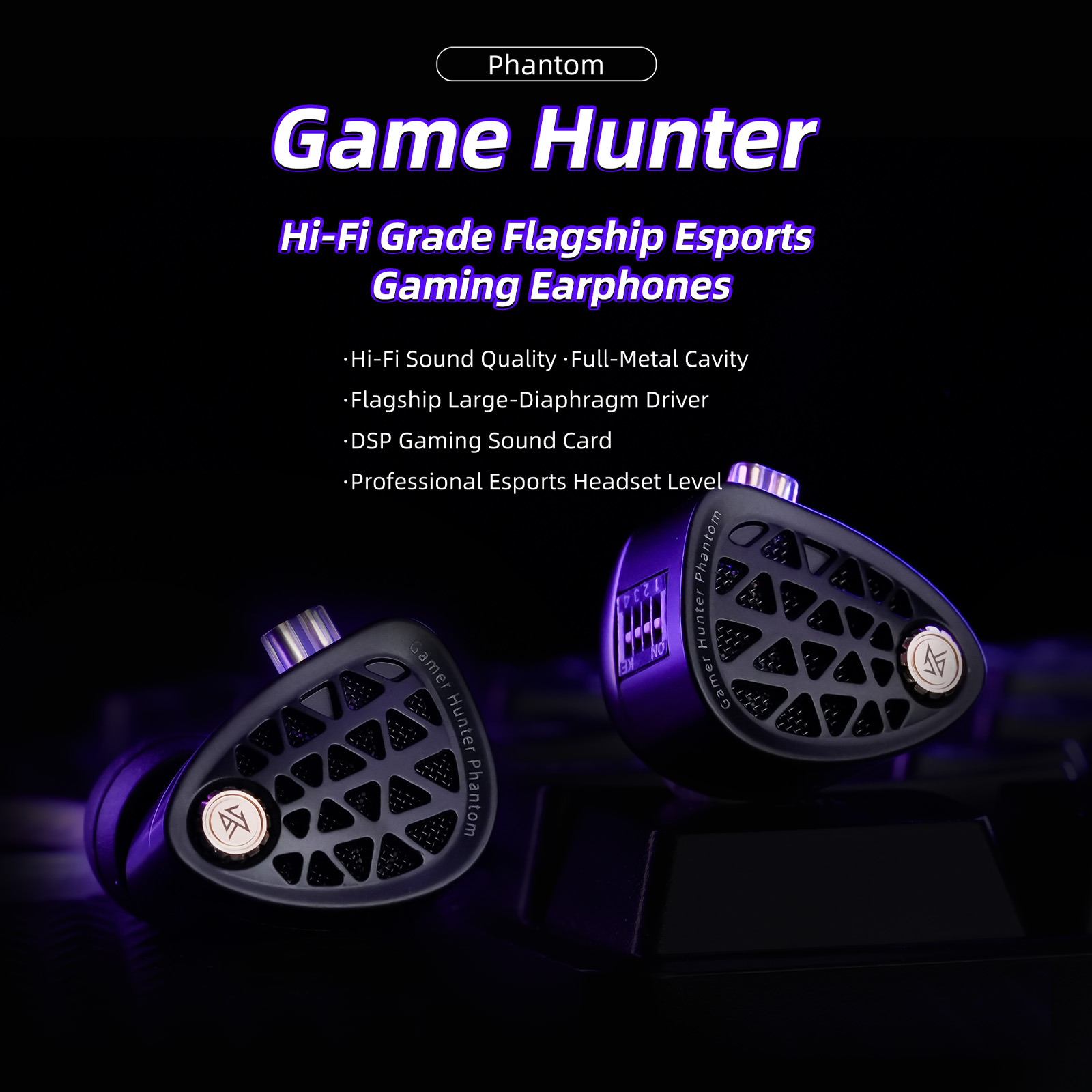 KZ Phantom HiFiグレード フラッグシップeスポ - Esports Gaming Headphones のレビューと価格