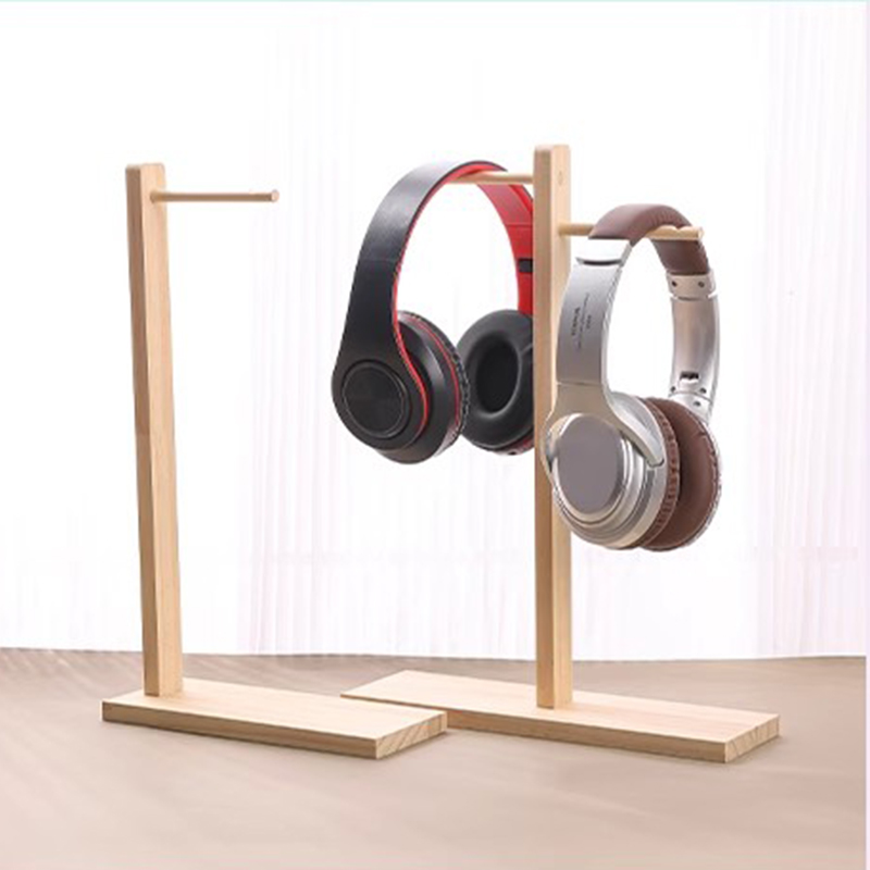 木製ヘッドフォンスタンドイヤホンディスプレイラックハンガーブ - Esports Gaming Headphones のレビューと価格