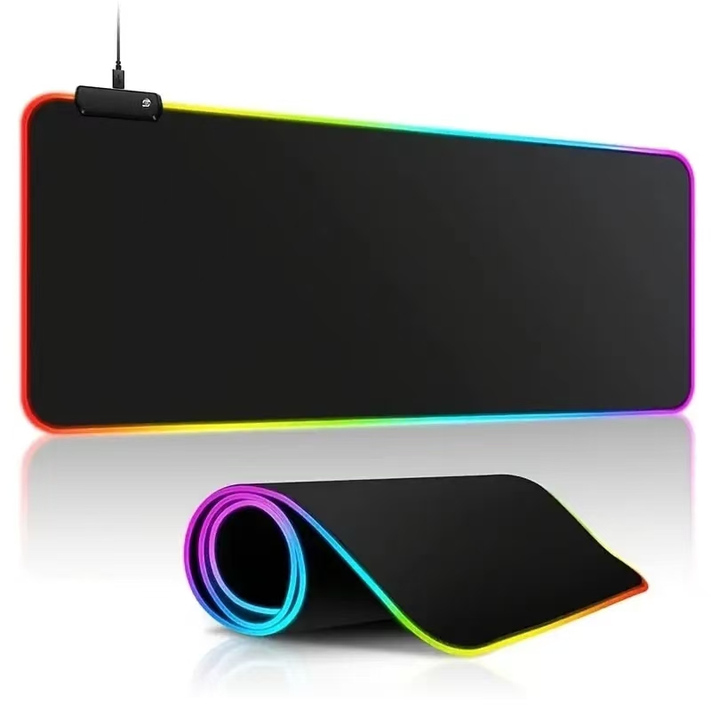 LED ライトマウスパッド RGB キーボードカバーデスクマ - Esports Gaming Table のレビューと価格