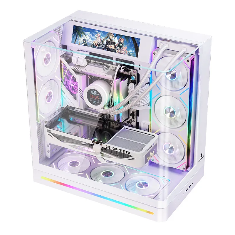 高性能eスポーツゲーミングPCケース、パノラマ強化ガラスサイ - Esports Pc Gaming のレビューと価格