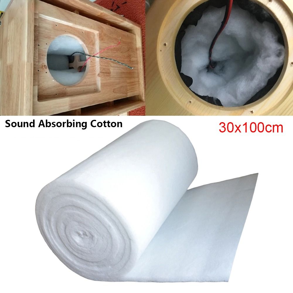 1 個 30 × 100 センチメートル吸音綿難燃性ポリエス - Sound Dampening Foam のレビューと価格
