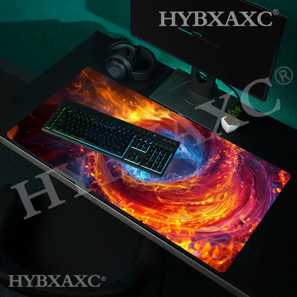 HYBXAXC ファイアイスボルテックス抽象マウスパッド、カ - Esports Gaming Free Fire のレビューと価格