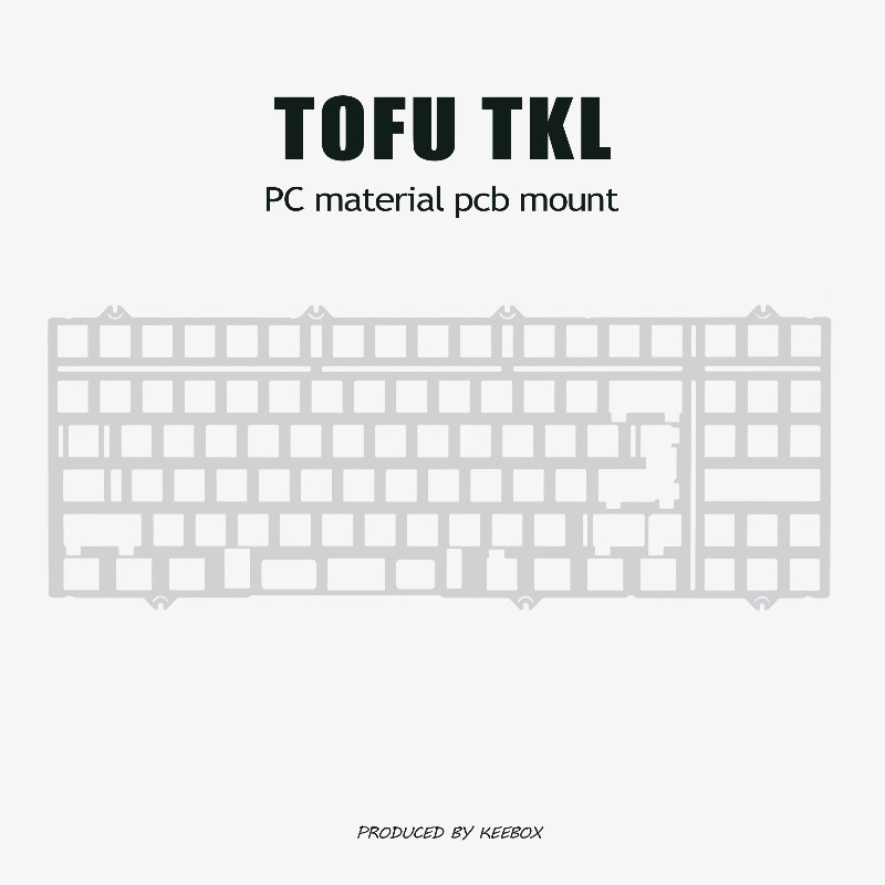 TOFU TKL キーボードポジショニングボードカスタム P - Esports Pc Gaming のレビューと価格