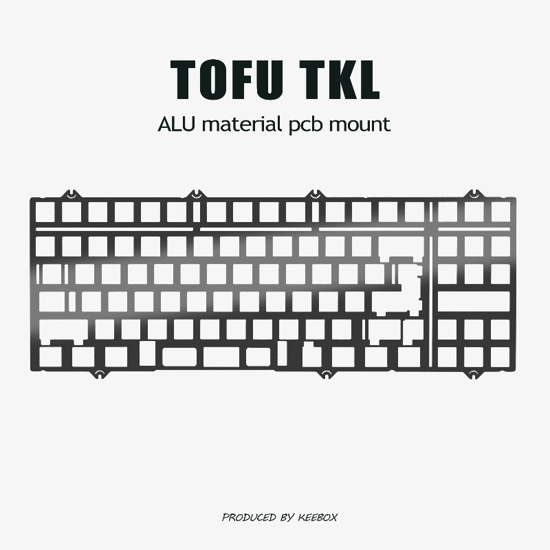 TOFU TKL キーボードポジショニングボードカスタム P - Esports Pc Gaming のレビューと価格