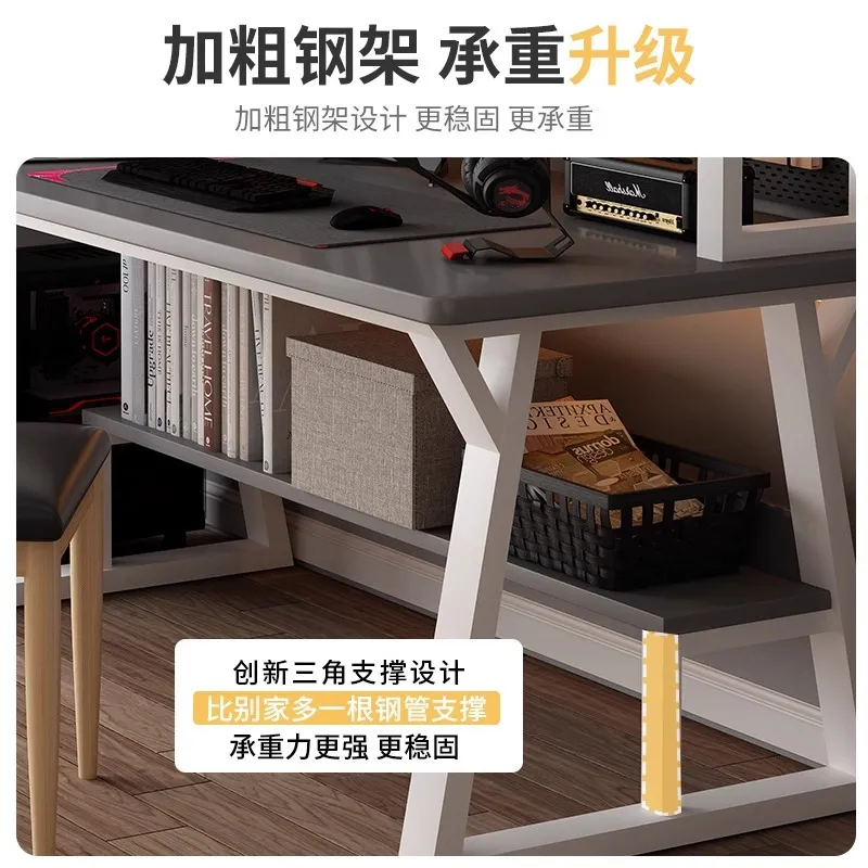 パソコンデスクとチェア付きホームEスポーツゲーミングテーブル - Esports Gaming Table のレビューと価格