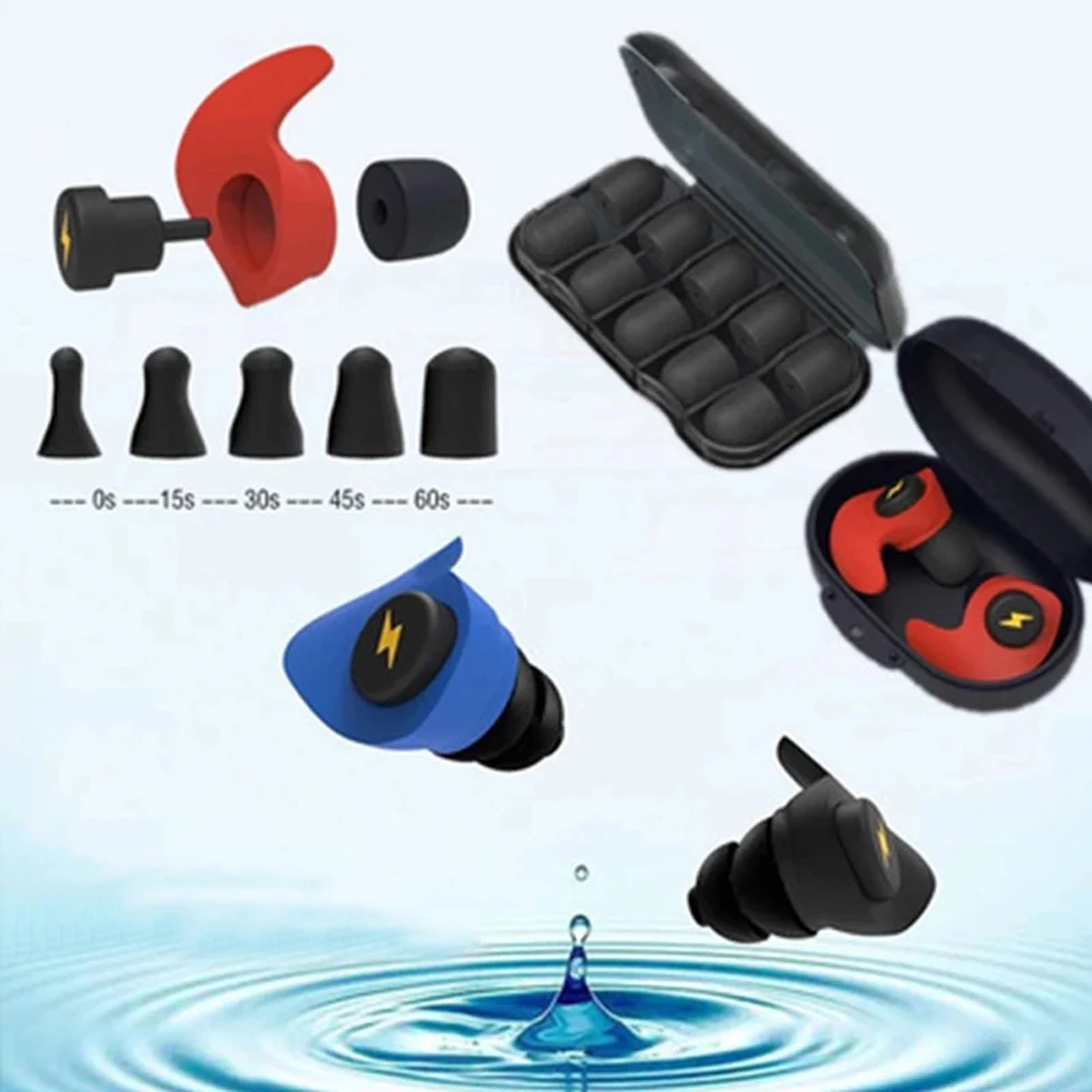 睡眠シリコーン耳栓黒防音ソフトフォーム睡眠耳栓 Tapone - Sound Dampening Foam のレビューと価格