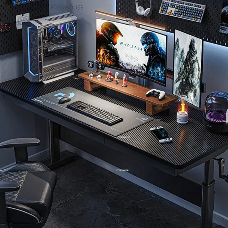 # 高さ調節可能なカーボンファイバー製ゲーミングコンピュータ - Esports Gaming School のレビューと価格