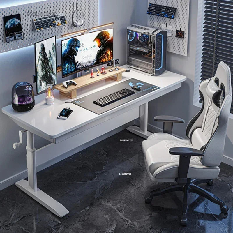 # 高さ調節可能なカーボンファイバー製ゲーミングコンピュータ - Esports Gaming School のレビューと価格