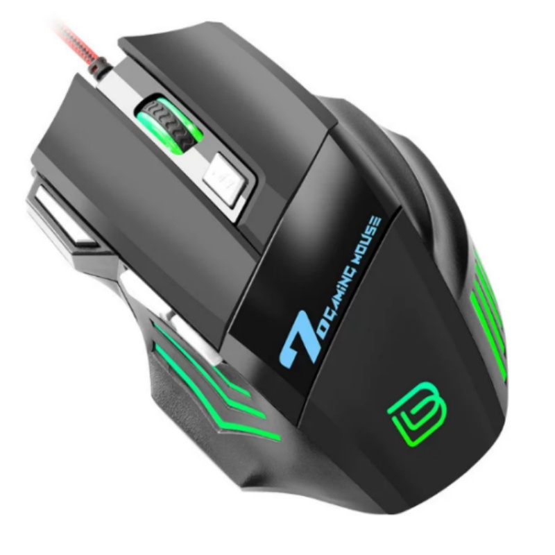 BAJEAL G5 ゲーミングマウス バックライト付き 7D - Esports Gaming Free Fire のレビューと価格