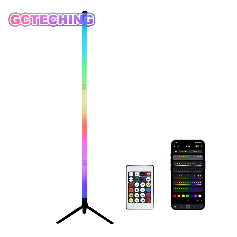 LED RGB ゲーミング雰囲気ライトフロアランプ E スポ - Esports Gaming Remote のレビューと価格