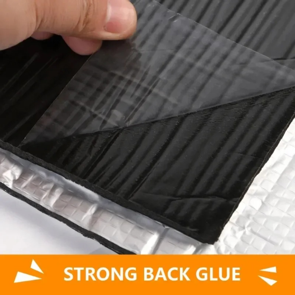 極厚20mm車用防音マット 50x100cm アルミ箔断熱材 - Sound Dampening Foam のレビューと価格