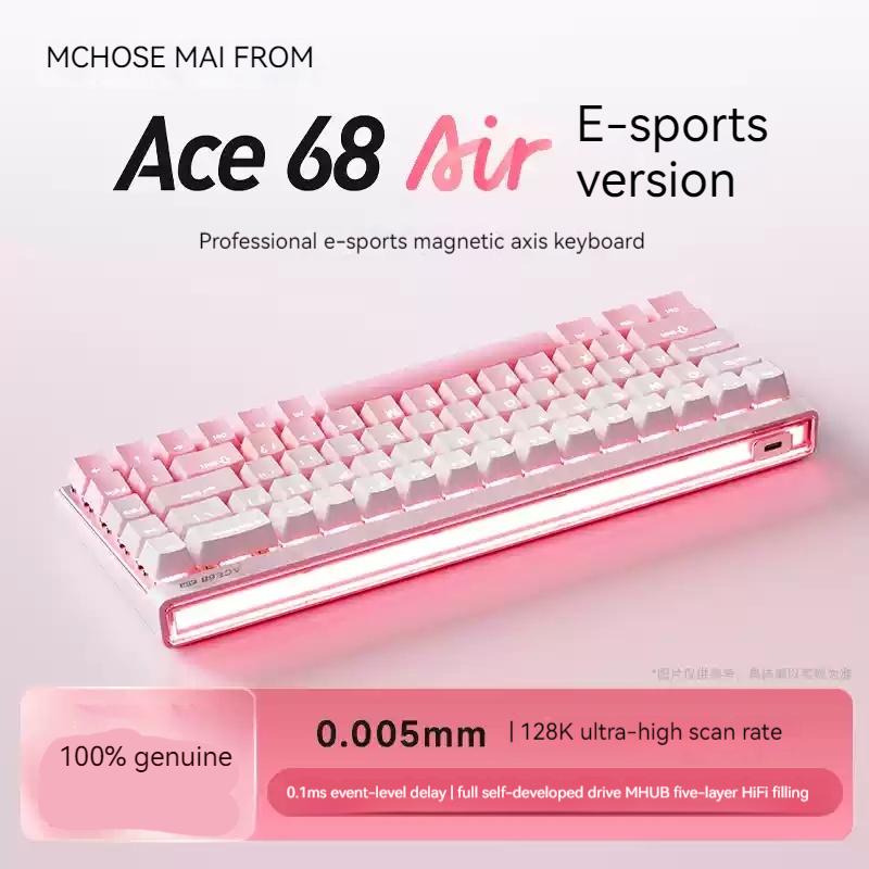 Mchose Ace68 エア磁気軸メカニカルキーボード e - Esports Pc Gaming のレビューと価格